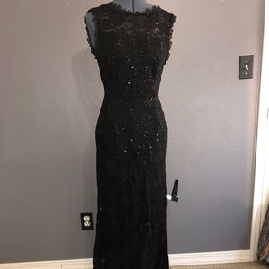 Black formal dress